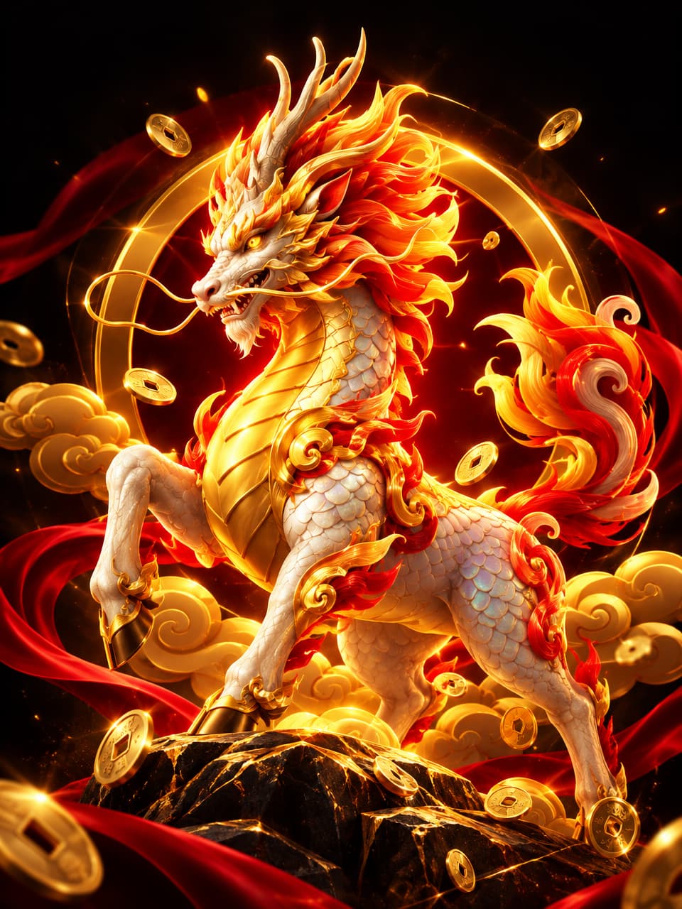 ภาพเกม PG Ways Of The Qilin ที่ออกแบบใหม่สำหรับ g2g888 - จีทูจี888